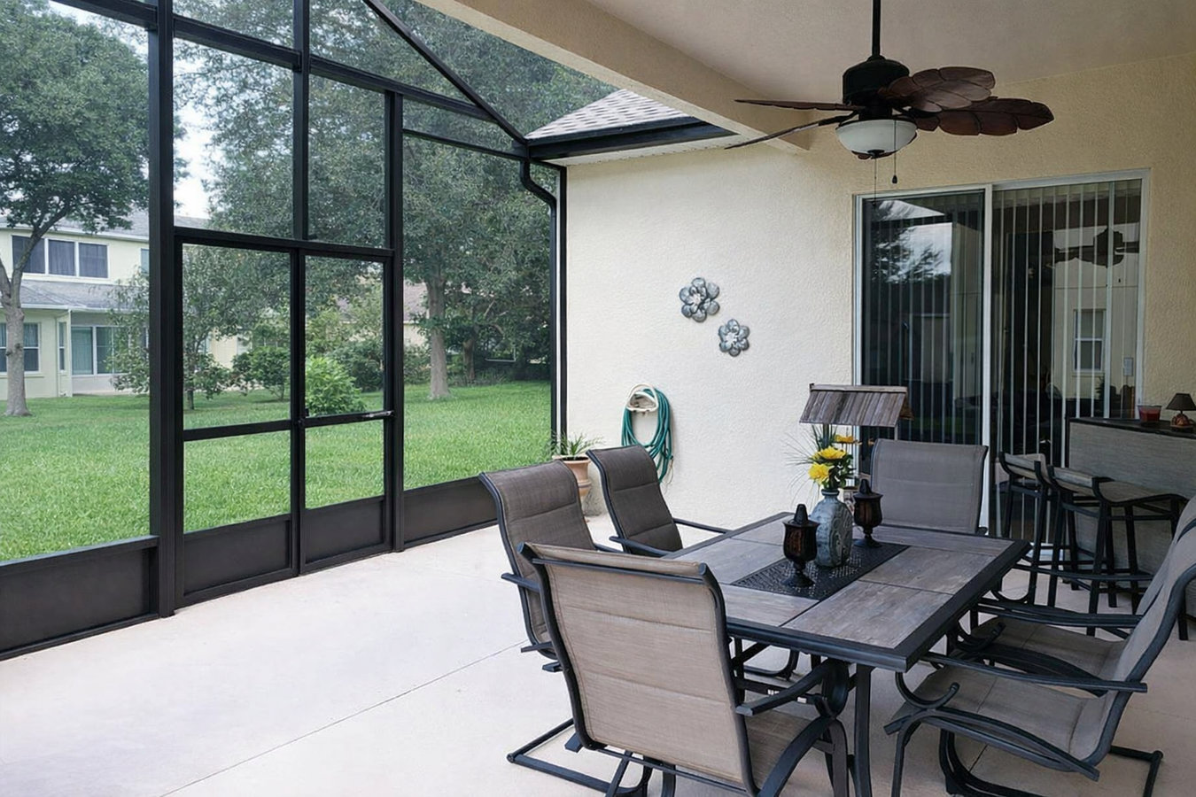 Screen room installation in Temecula, CA